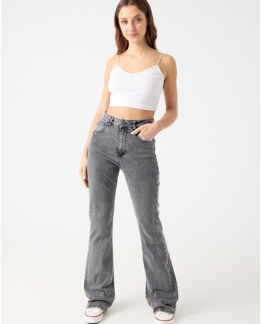 Vaqueros campana mujer · Negros · Moda mujer · El Corte Inglés (15)