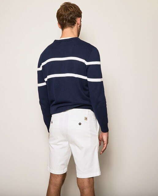 Bermuda de hombre lisa en color blanco · Scotta 1985 · El Corte Inglés