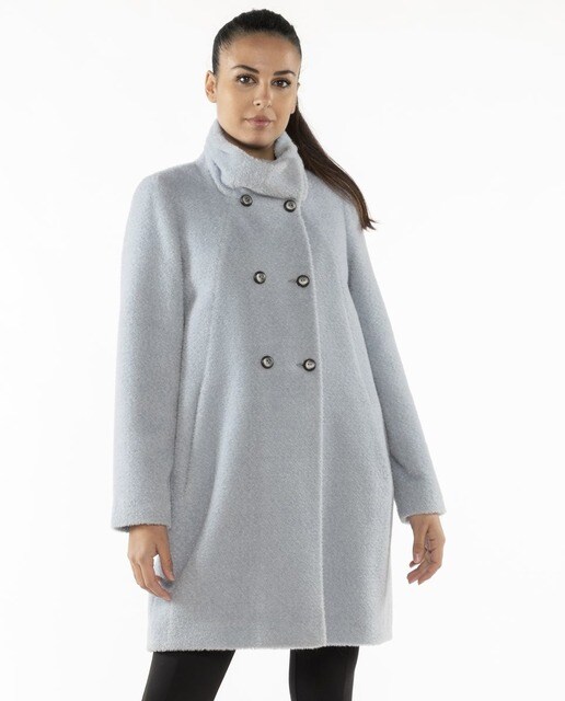 Abrigo De Lana Mujer - Elegante Y Cálido Para Invierno