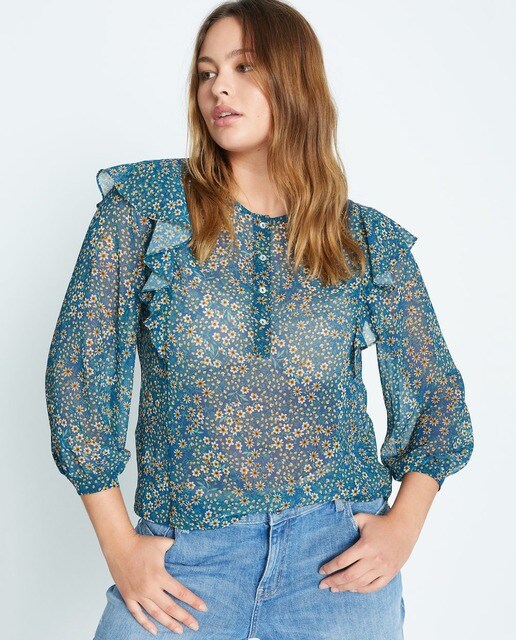 blusas tallas grandes el corte ingles