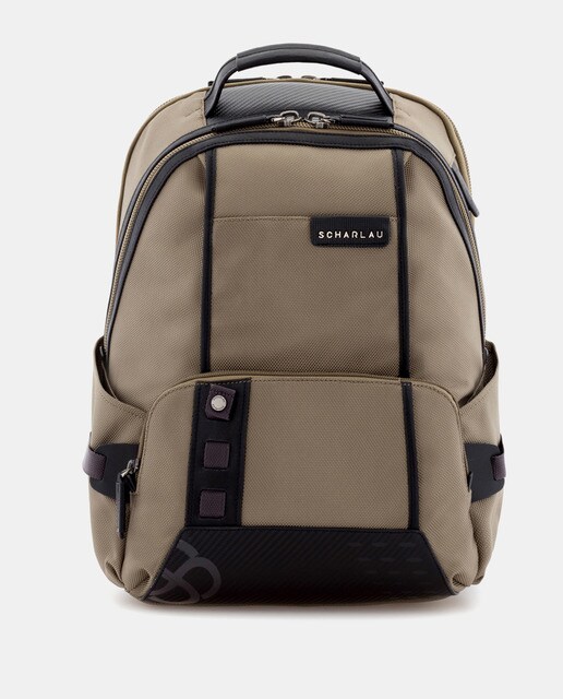 Mochila de hombre Scharlau en tejido de color beige · Scharlau · El Corte  Inglés