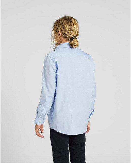 Camisa de niños de manga larga en color azul claro · Silbon · El Corte  Inglés