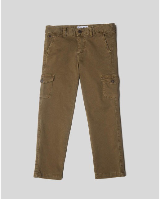 Compra Pantalon cargo soft gris en SILBON