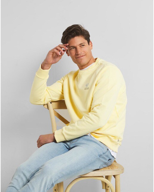 Compra Sudadera silbon raquetas clasicas crema en SILBON