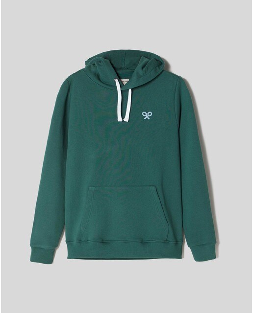 Sudadera de hombre en color verde medio con capucha · Silbon · El Corte  Inglés