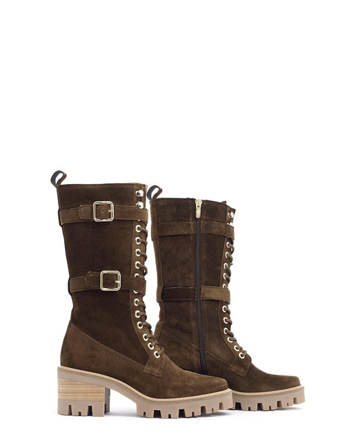 Botas | Botines Marrón Oscuro | Bpc Collection Mujer ~ Old TownAnimal
