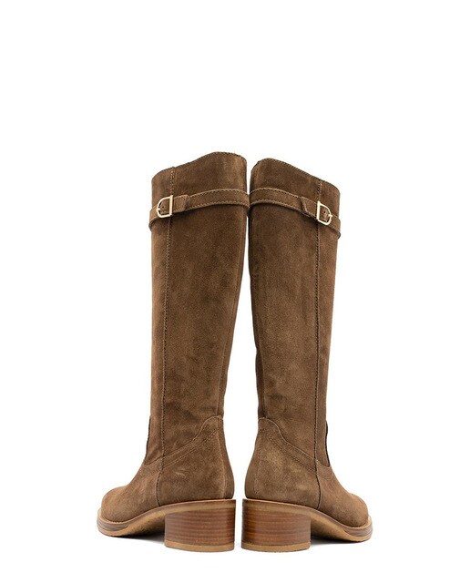 Comprar Botas de mujer de piel en color marrón · Alpe · El Corte Inglés