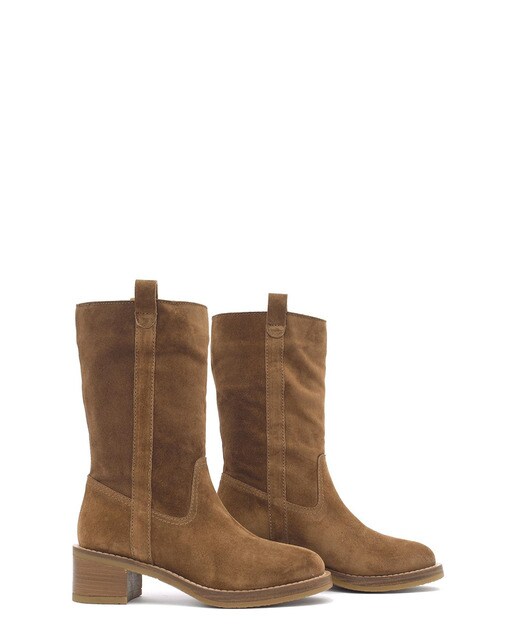 Botas de mujer de baby silk color marrón · Alpe · El Corte Inglés