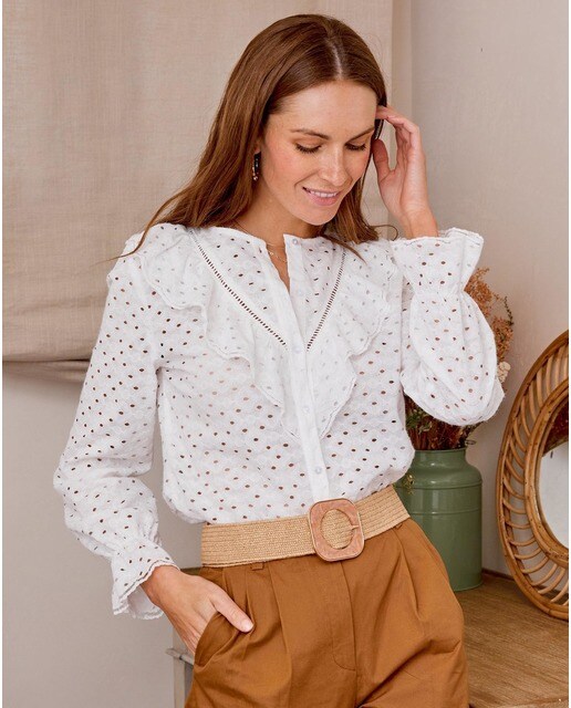 Camisas, Blusas y Tops mujer · Blancos · Moda mujer · El Corte Inglés  (1.149) · 47