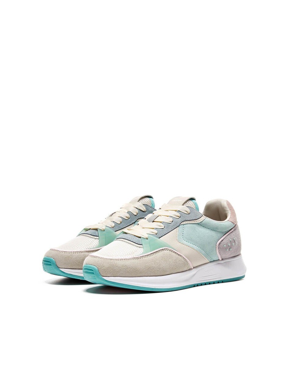 Zapatillas deportivas de mujer Hoff de piel con estampado multicolor y