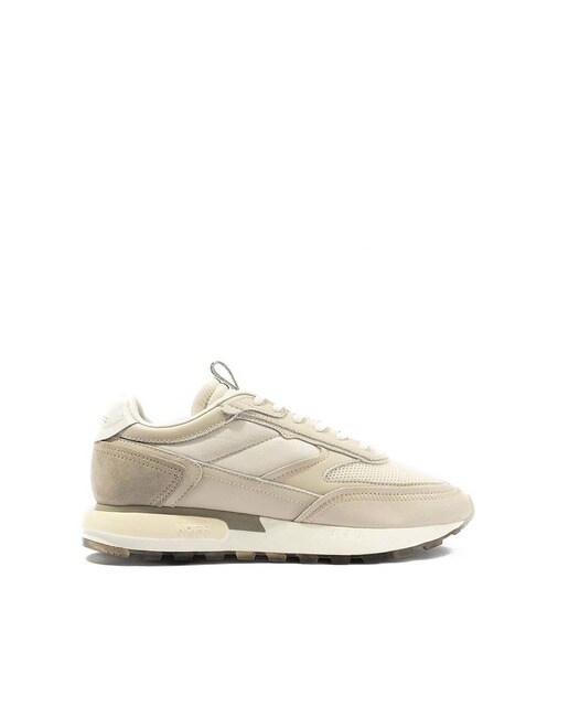 Zapatillas deportivas de mujer en piel combinada y suela serigrafiada · Hoff  · El Corte Inglés