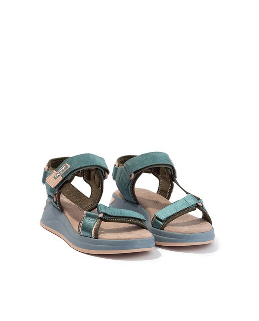 Sandalias de plataforma de mujer con cierre adherente en multicolor · Hoff  · El Corte Inglés