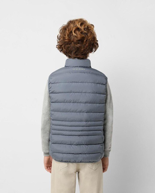 Chaleco de niño acolchado en azul · Scalpers · El Corte Inglés
