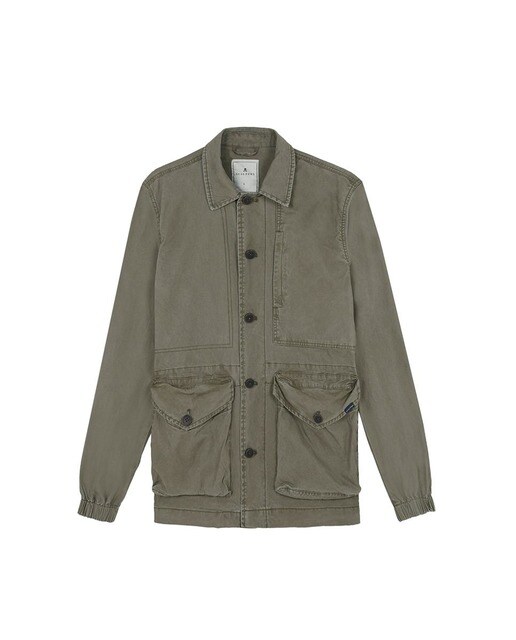 Chaqueta de hombre estilo militar en color kaki · Scalpers · El Corte Inglés