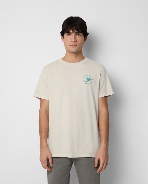 Camiseta de hombre en gris de manga corta · Scalpers · El Corte Inglés