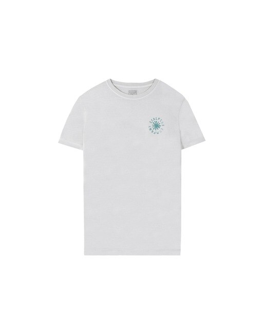 Camiseta de hombre en gris de manga corta · Scalpers · El Corte Inglés