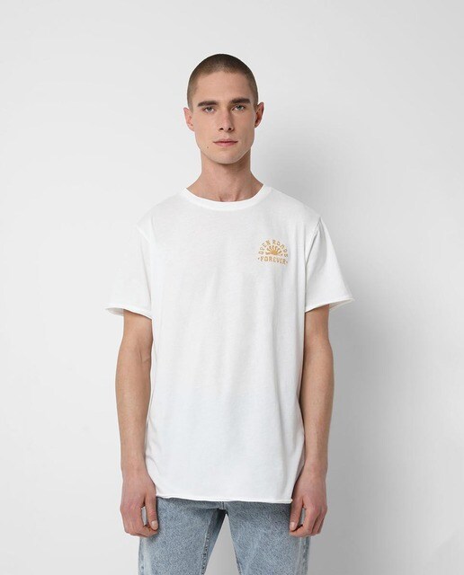 Camiseta de hombre en blanco de manga corta · Scalpers · El Corte Inglés