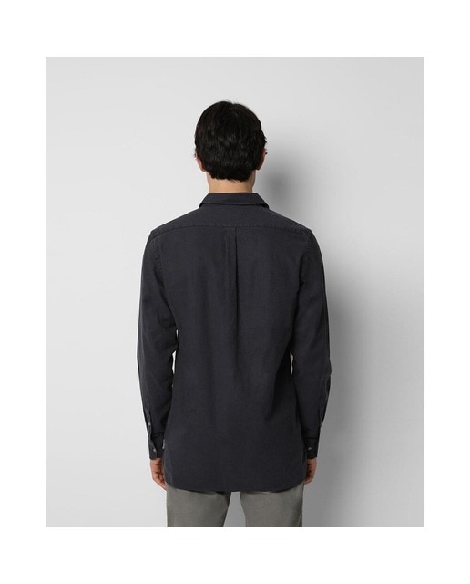 Camisa de hombre regular lisa en azul marino · Scalpers · El Corte Inglés