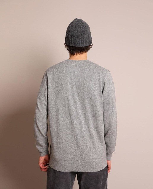 Chaqueta de punto de hombre gris y cierre de botones · Scalpers · El Corte  Inglés