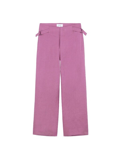Pantalón culotte de mujer 100% lino sin bolsillos · Scalpers · El Corte  Inglés