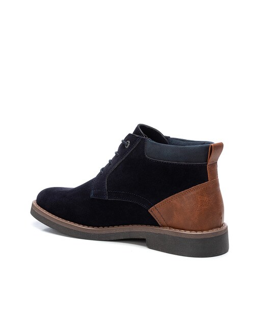 Comprar Botines de hombre color azul con cierre de cordones · Refresh · El  Corte Inglés
