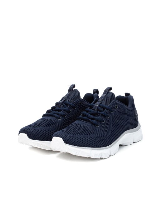 Zapatillas deportivas de mujer color azul marino con cierre de cordón · Xti  · El Corte Inglés
