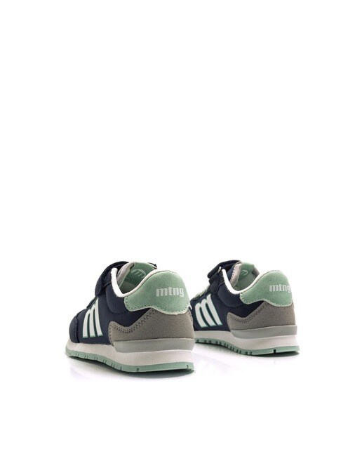 Zapatillas deportivas de niño en color azul con detalle en aguamarina ·  Mustang · El Corte Inglés
