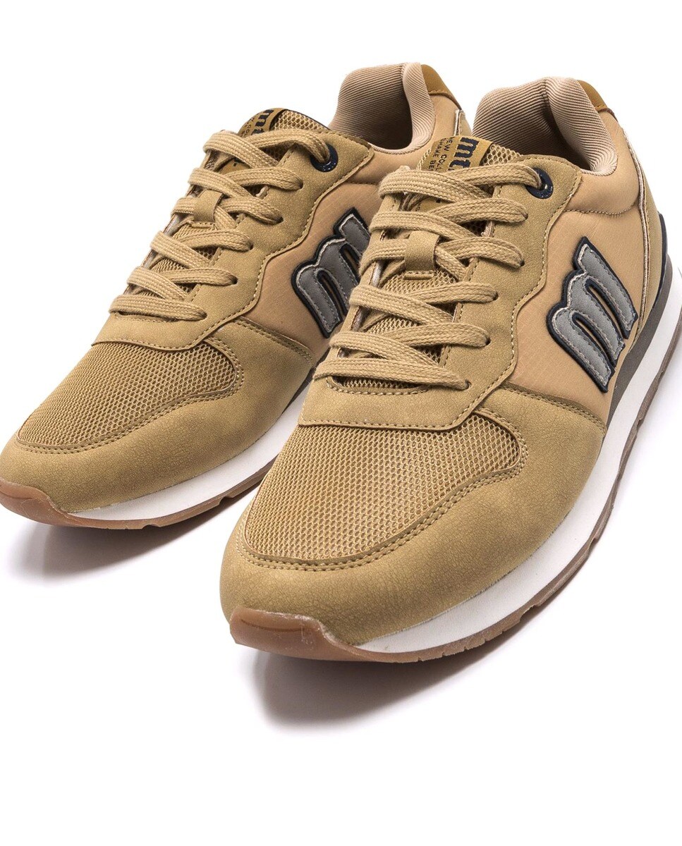 Zapatillas deportivas de hombre en color marrón con logo · Mustang · El  Corte Inglés