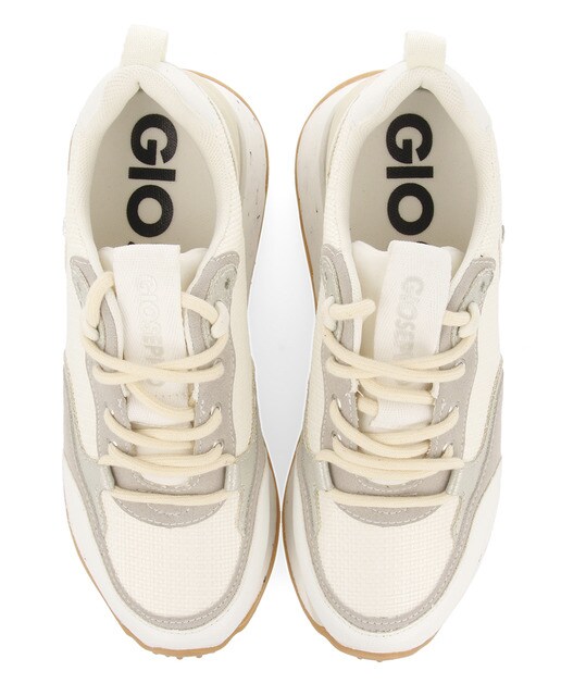 Zapatillas deportivas de mujer en color blanco con cuña forrada en yute ·  Gioseppo · El Corte Inglés