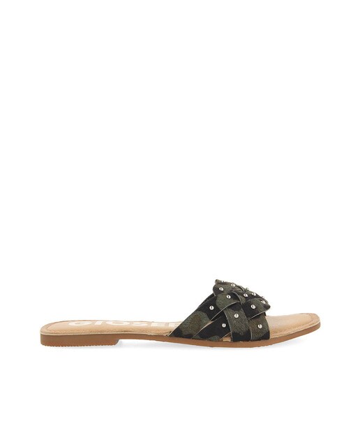 Sandalias planas de mujer de piel estampadas · Gioseppo · El Corte Inglés