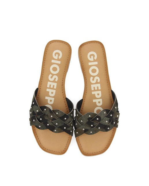 Sandalias planas de mujer de piel estampadas · Gioseppo · El Corte Inglés