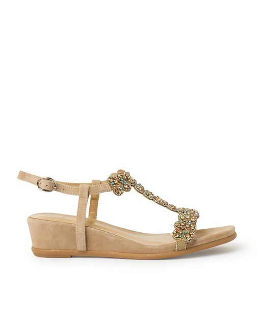 sandalias de cuña mujer el corte ingles