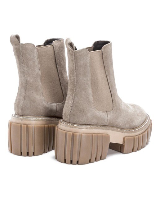 Botines de mujer de piel con suela tipo track · Alma en Pena · El Corte  Inglés
