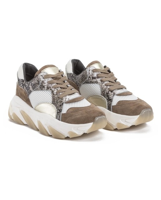 Zapatillas de piel de mujer multicolor con plataforma · Alma en Pena · El  Corte Inglés