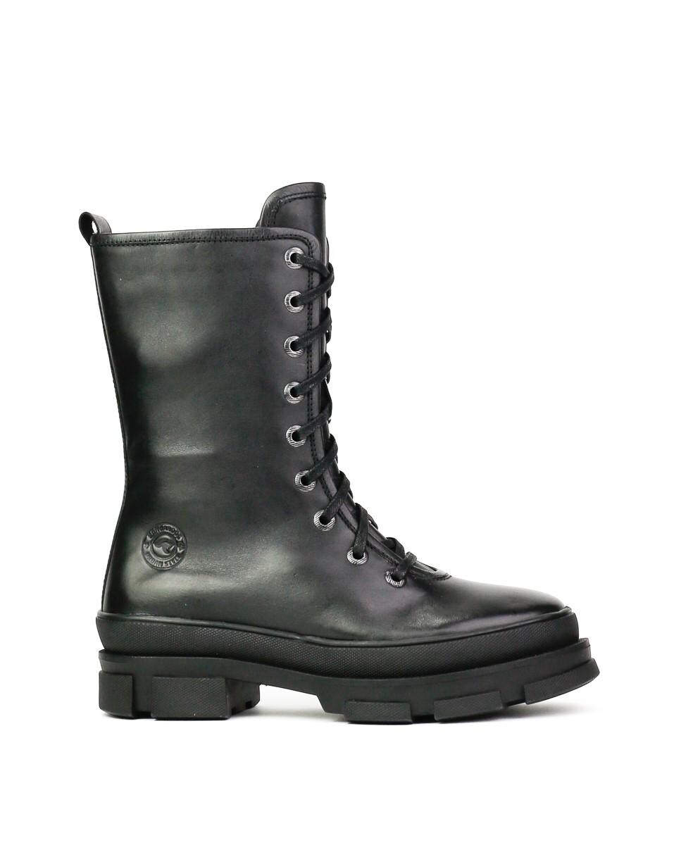 Botas de mujer de piel en negro con plataforma · Kangaroos · El Corte Inglés