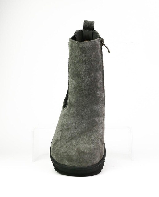Botines de mujer de serraje en gris · Coronel Tapiocca · El Corte Inglés