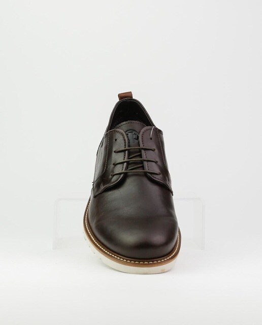 Zapatos de cordones de hombre de piel en marrón oscuro · Coronel Tapiocca ·  El Corte Inglés