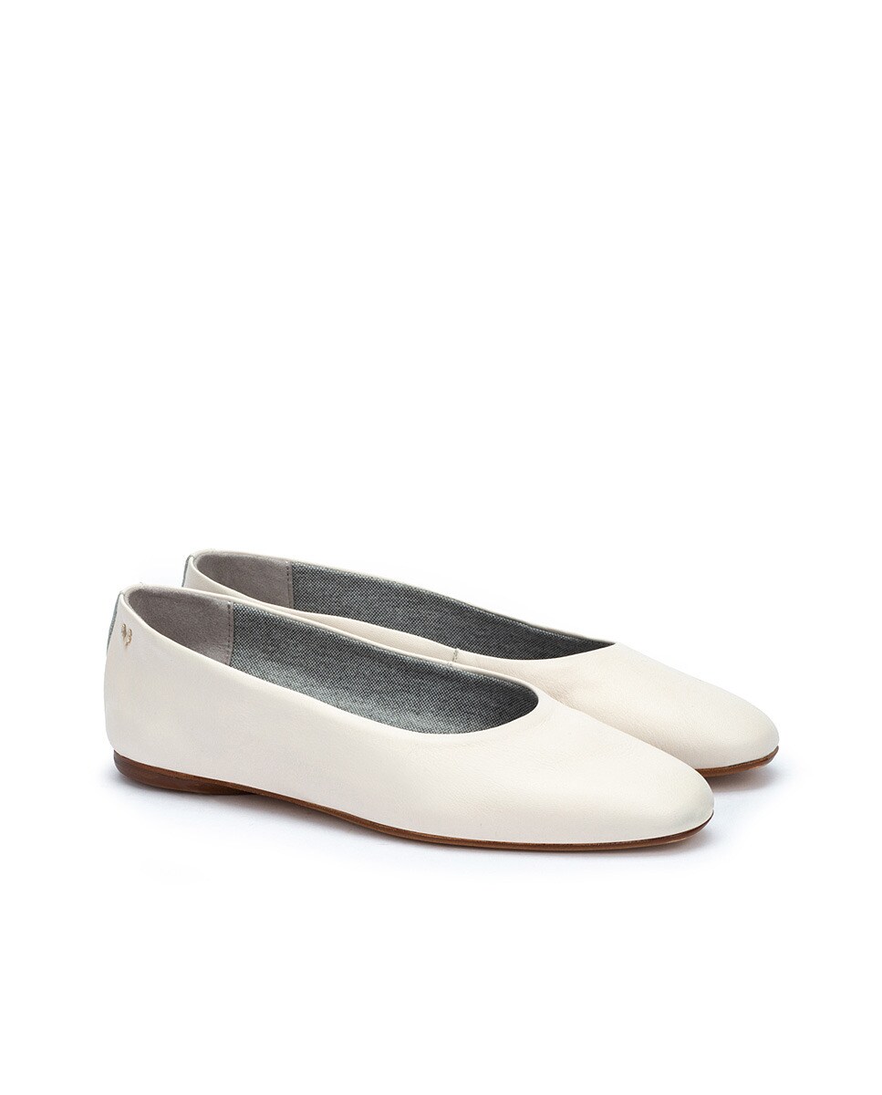 Bailarina Vivien de piel de Martinelli para mujer Primavera Verano