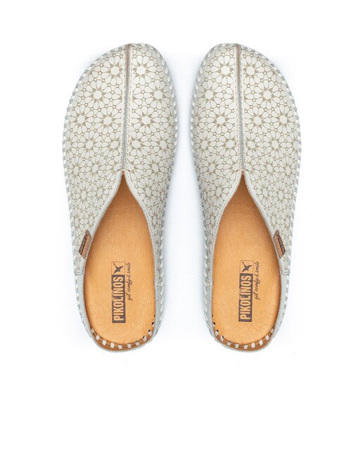 Pikolinos Liverpool, zapatillas Blanco Piel | 74933