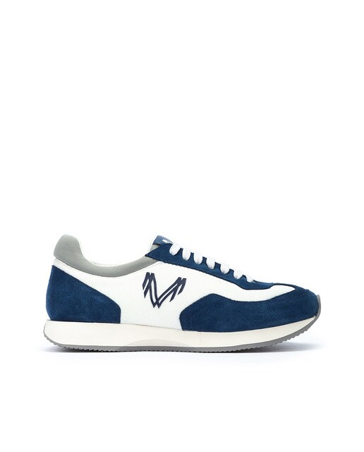 Zapatillas de piel de hombre con cordones en color azul · Martinelli · El Corte  Inglés