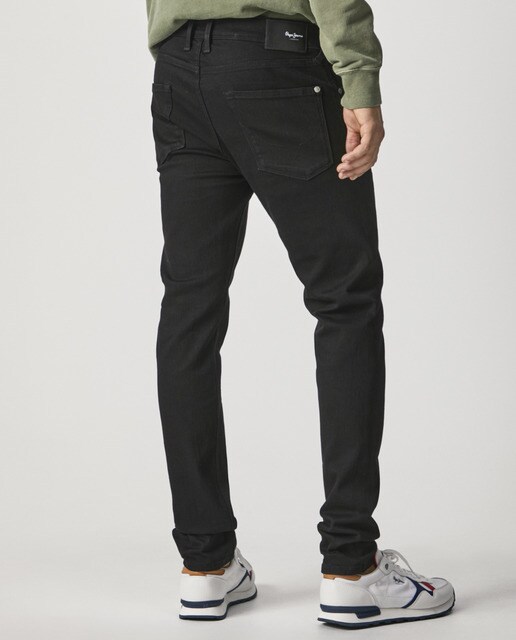 Vaquero de hombre Finsbury skinny en color negro · Pepe Jeans · El Corte  Inglés