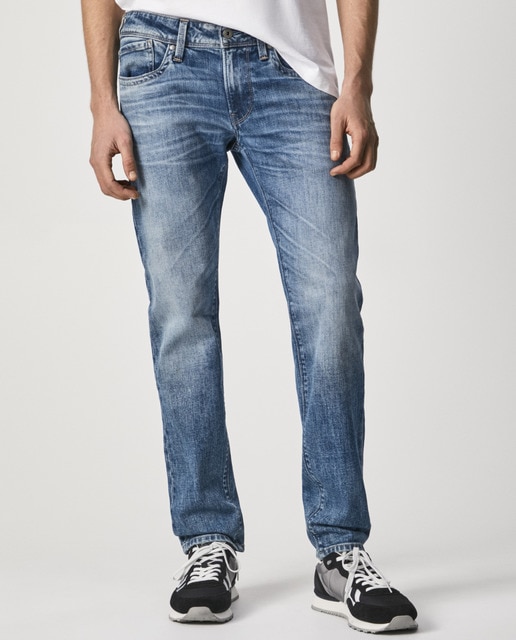 Vaquero de hombre Hatch slim en color azul · Pepe Jeans · El Corte Inglés