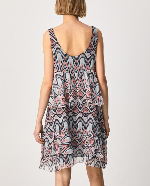 Vestido corto con estampado Ikat · Pepe Jeans · El Corte Inglés