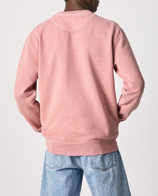 Sudadera de hombre en color rosa con cuello redondo · Pepe Jeans · El Corte  Inglés