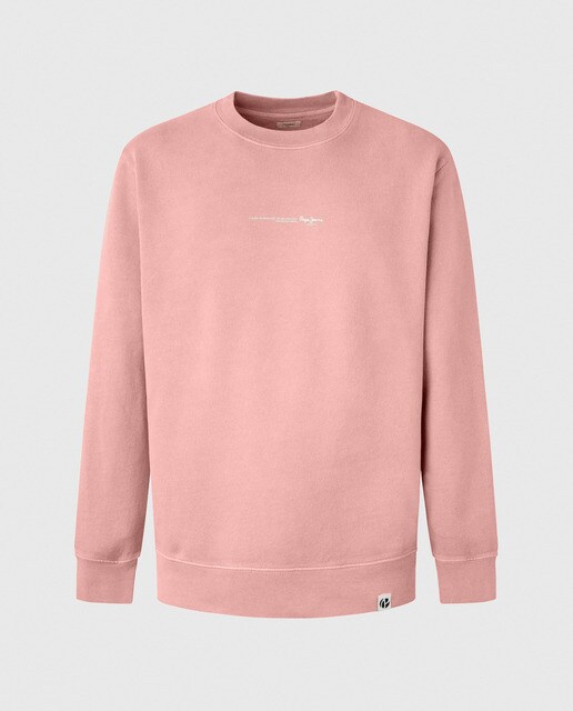 Sudadera de hombre en color rosa con cuello redondo · Pepe Jeans · El Corte  Inglés