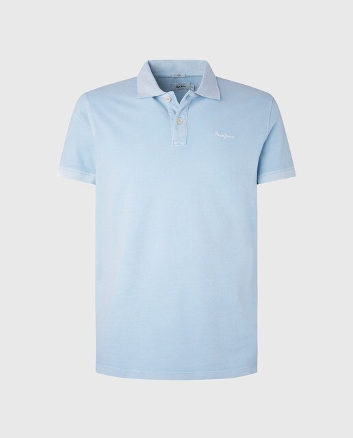 Polo piqué de hombre de manga corta con logo bordado · Pepe Jeans · El  Corte Inglés