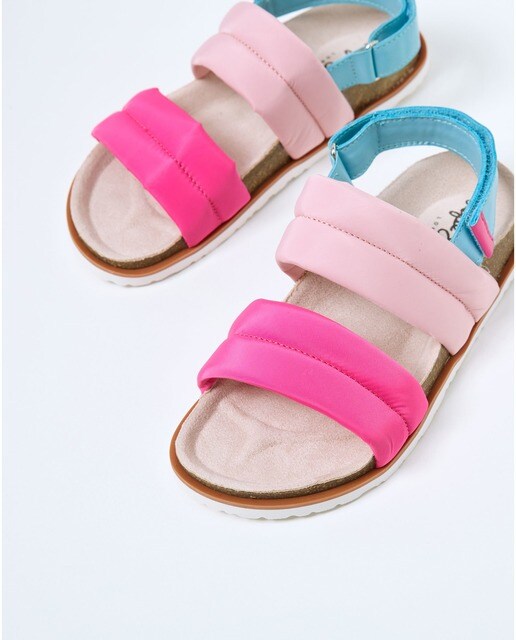 Sandalias de niña multicolor con detalles acolchados · Pepe Jeans · El  Corte Inglés