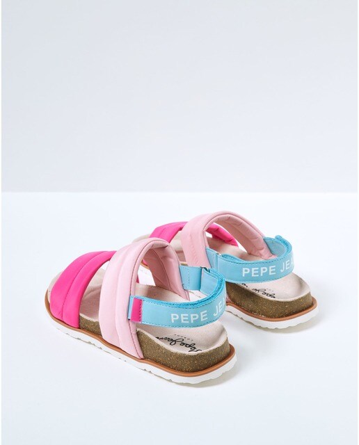 Sandalias de niña multicolor con detalles acolchados · Pepe Jeans · El  Corte Inglés