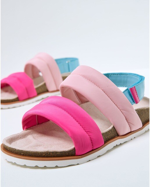 Sandalias de niña multicolor con detalles acolchados · Pepe Jeans · El  Corte Inglés