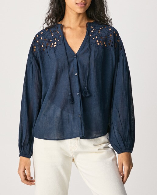 Camisas, Blusas y Tops mujer · Azules · Moda mujer · El Corte Inglés (860)  · 5